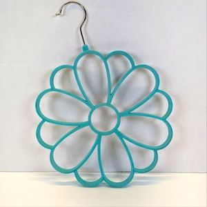 Turquoise Accessories Hanger - Velvet Flower